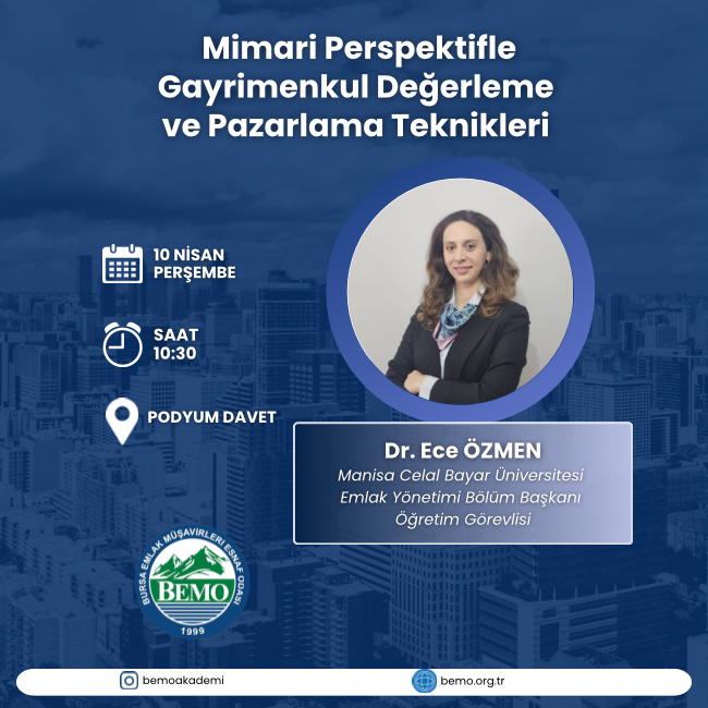 Mimari Perspektifle Gayrimenkul Değerleme ve Pazarlama Teknikleri