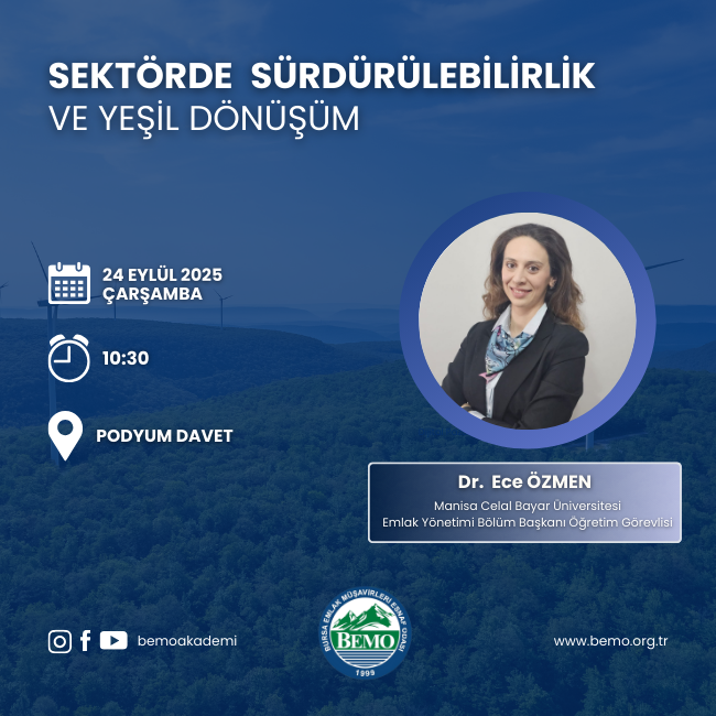 Sektörde Sürdürülebilirlik ve Yeşil Dönüşüm