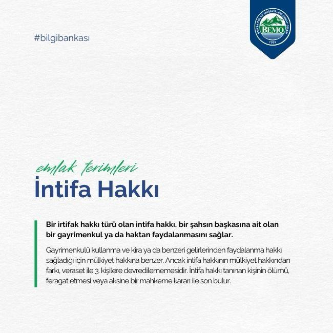 İntifa Hakkı Nedir?